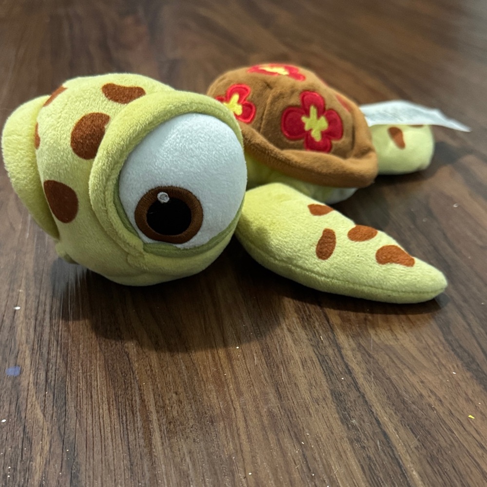 4/$45 Disney Park Squirt Soft Plush 12” Turtle Nemo